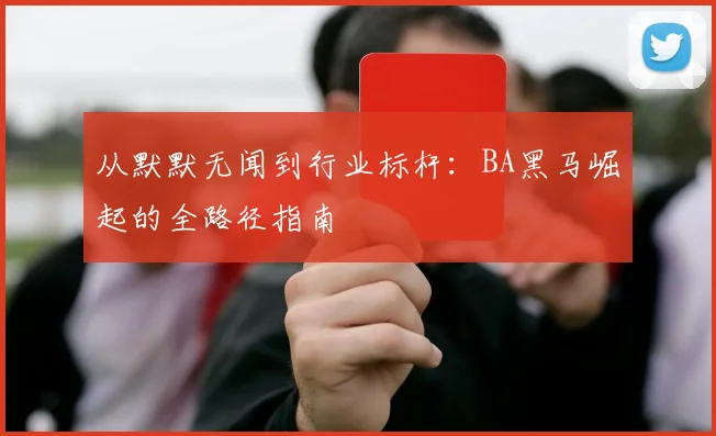 从默默无闻到行业标杆：BA黑马崛起的全路径指南